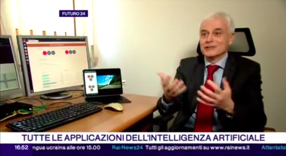 AI Talk with Prof. Marcelloni in RAI NEWS 24 FUTURO24